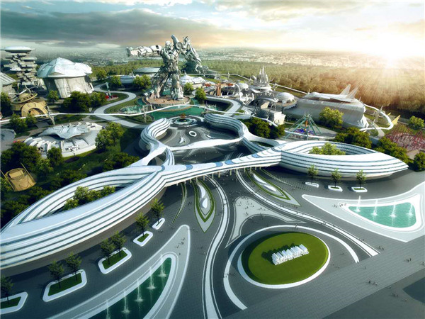 東方科幻谷首批場(chǎng)館建成 隆重&ldquo;亮相&rdquo;數(shù)博會(huì)